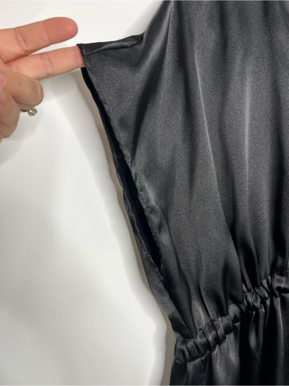 Daisy Fuentes Black Top Size Large - Picture 3 of 6